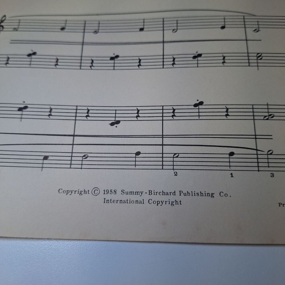 Waltzing Figurine Sheet Music Ballerina Dancer Ballet Piano Solo Carolyn Bull 58 - Picture 3 of 7